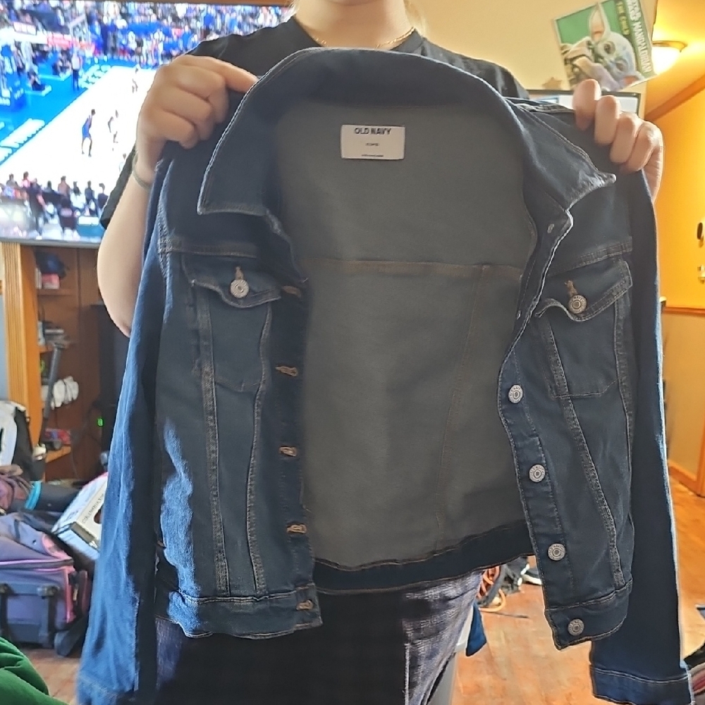 Old Navy Blue Jean Jacket Classic Denim Style